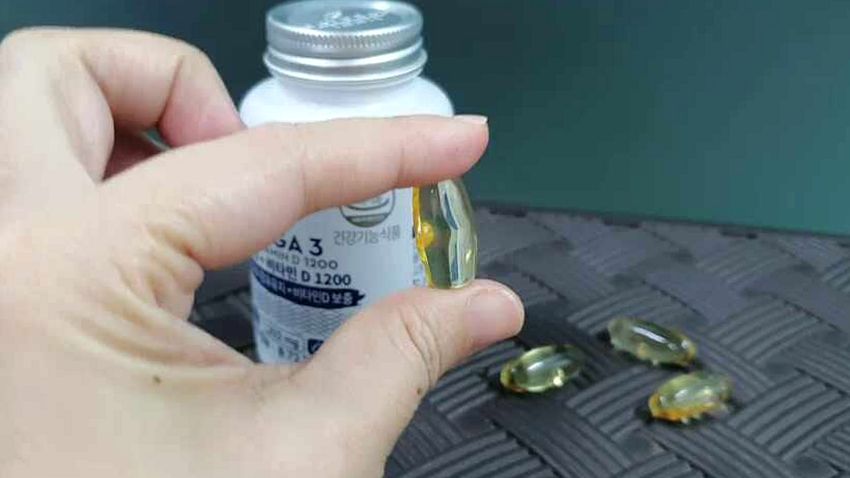 고함량 오메가3 비타민D 1200mg (4개월분) 오메가3 지방산 120캡슐, 1개
