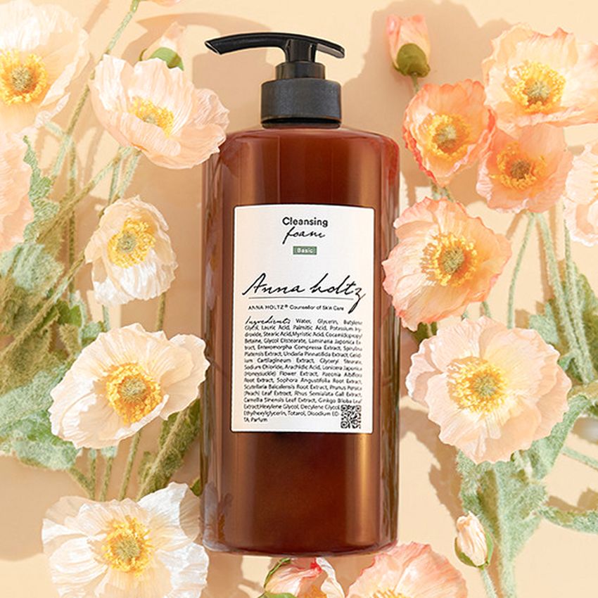 안나홀츠 리터폼 순한 대용량 일리터 폼클렌징 클렌징폼 1000ml