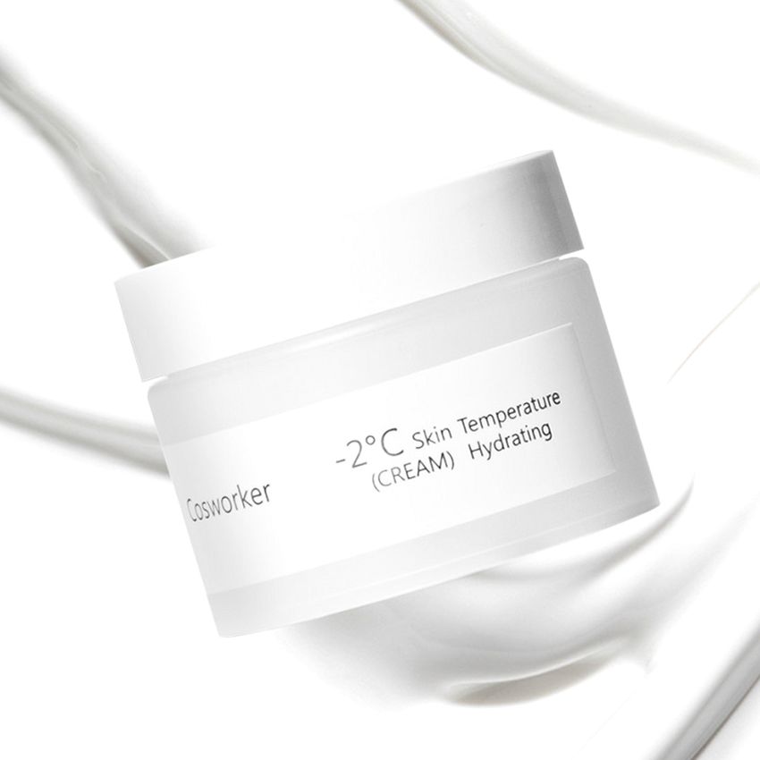 코스워커 수분크림 미백 나이아신아마이드 스쿠알란 알로에 크림 50ml, 1개