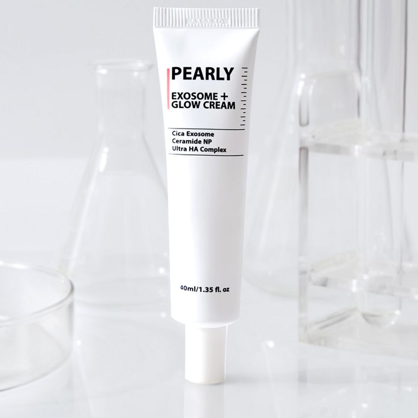 펄리 엑소좀 피부과재생크림 수분 보습 시카 히알루론산 물광크림 40ml, 1개